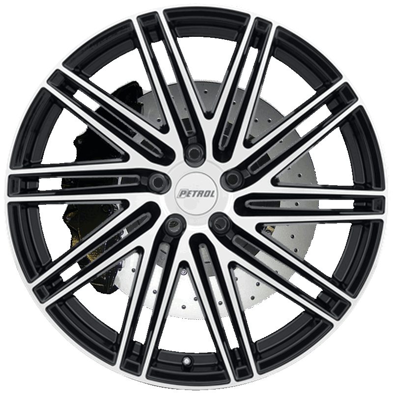 P1C GLOSS BLACK W/ MACHINED FACE