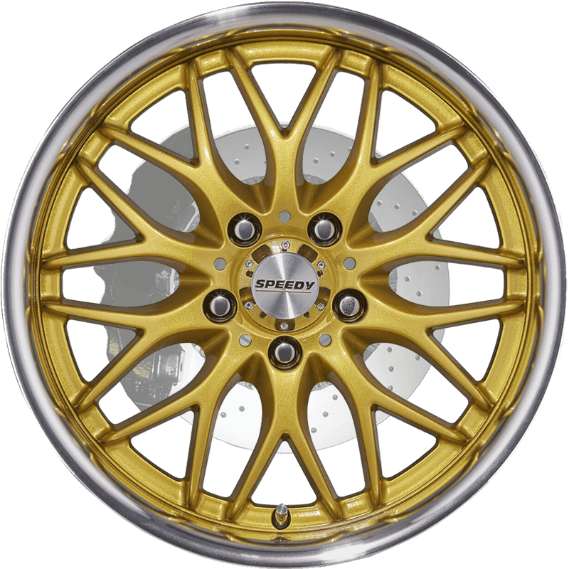 CHEETAH GOLD/MACHINED LIP