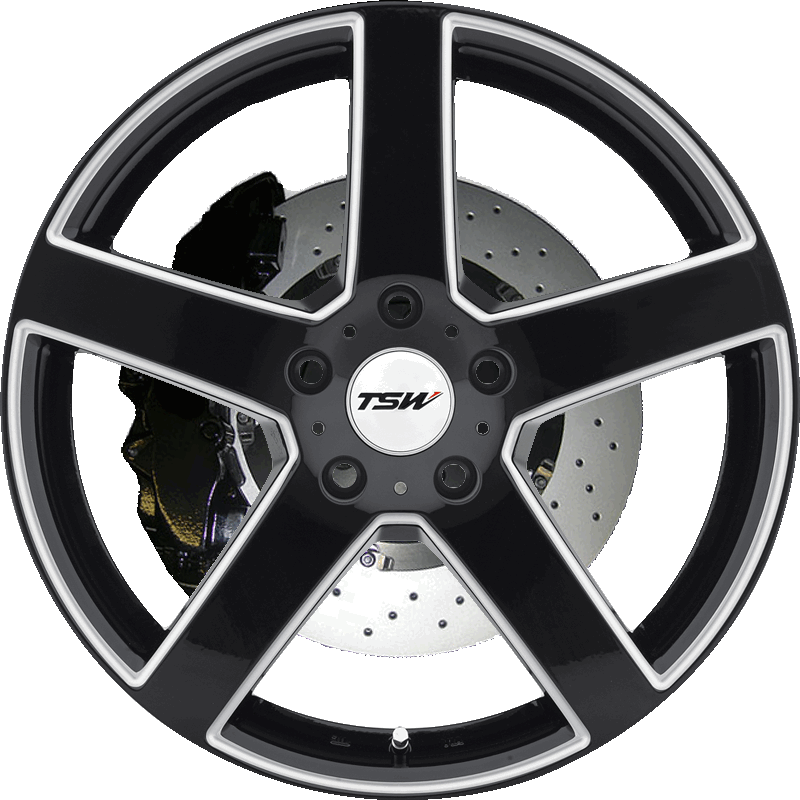RIVAGE GLOSS BLACK WITH MILLED SPOKE
