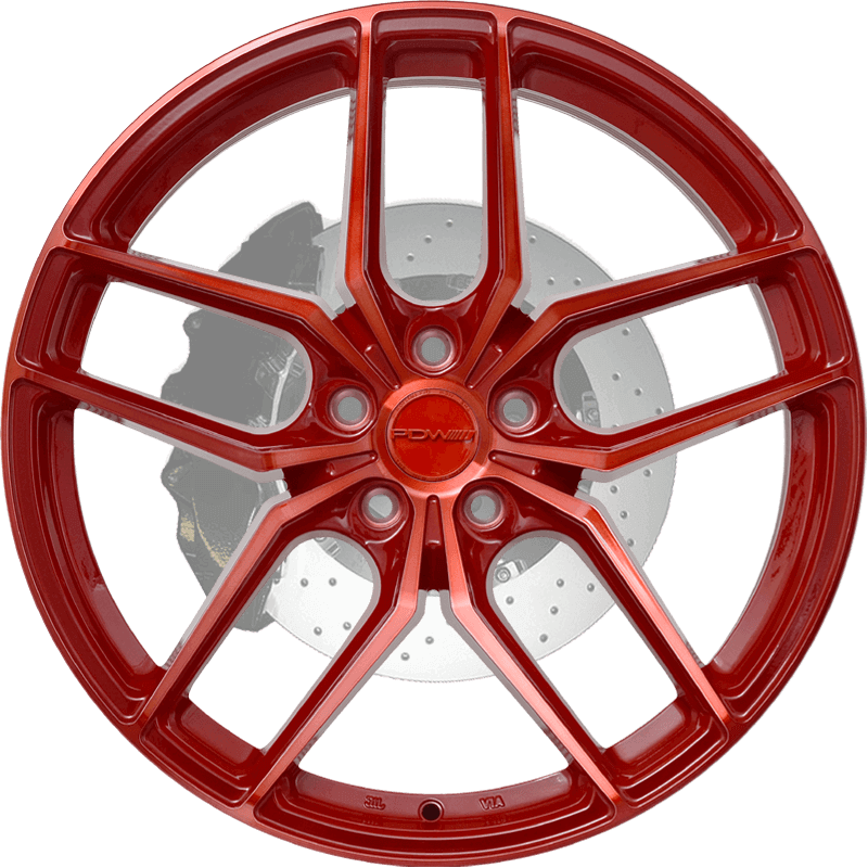 PDW ROTARY Red Tint Cherry Red