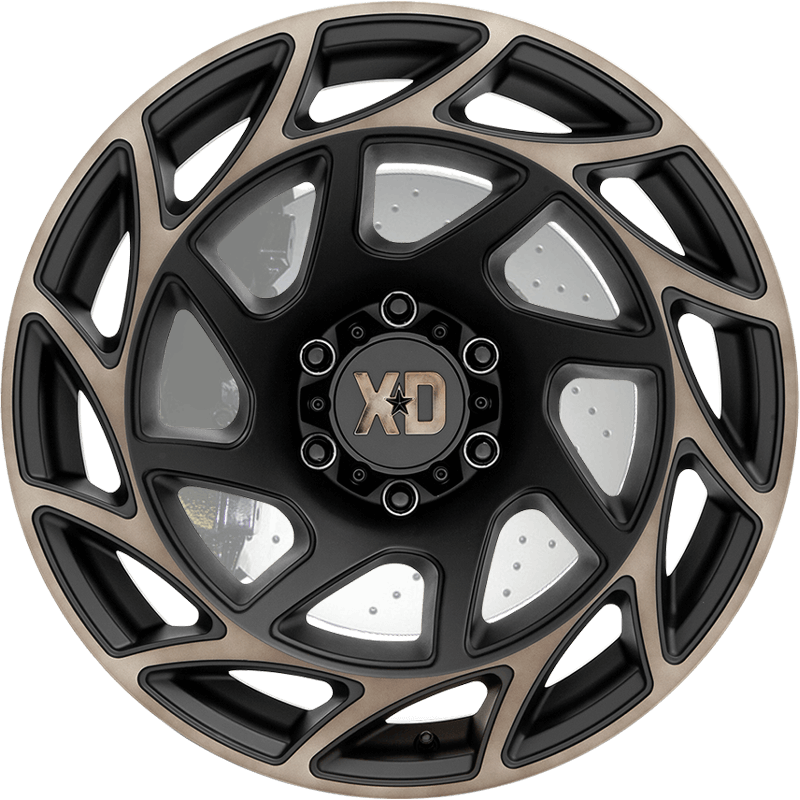XD860 ONSLAUGHT Satin Black With Bronze Tint