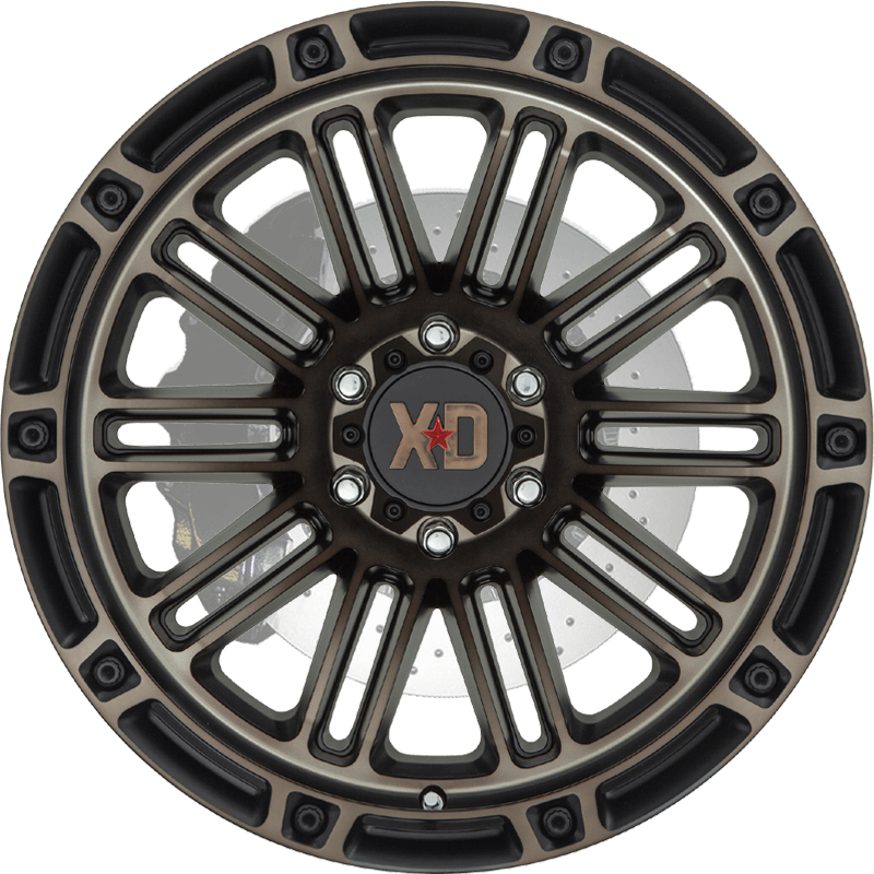 XD846 DOUBLE DEUCE Satin Black With Dark Tint