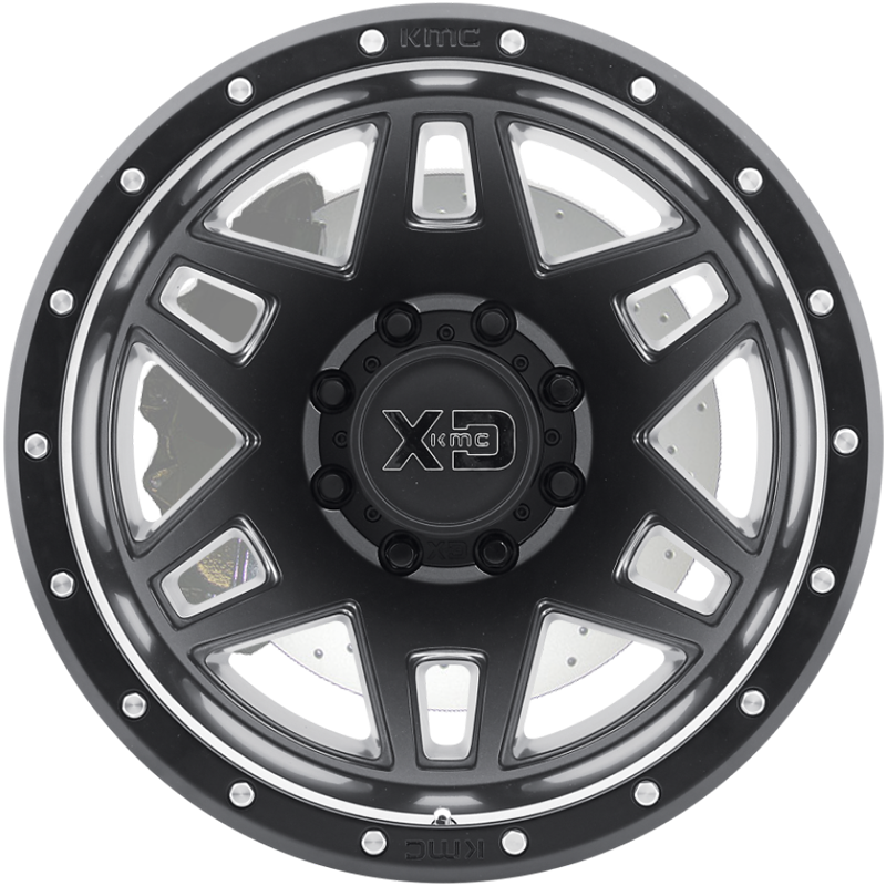 XD130 MACHETE DUALLY Satin Black With Reinforcing Ring