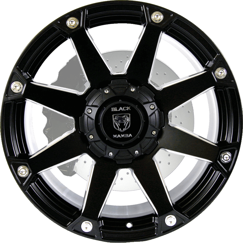 M-1 Matt Black with Machined Rivets & Milling