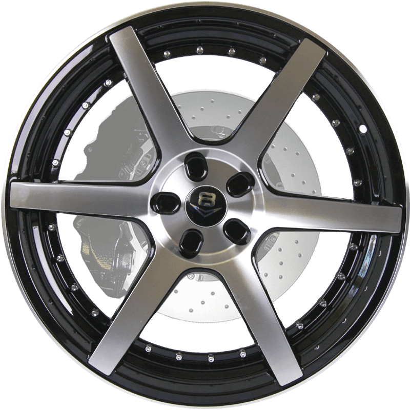 V-61A Gloss Black with Machine Face