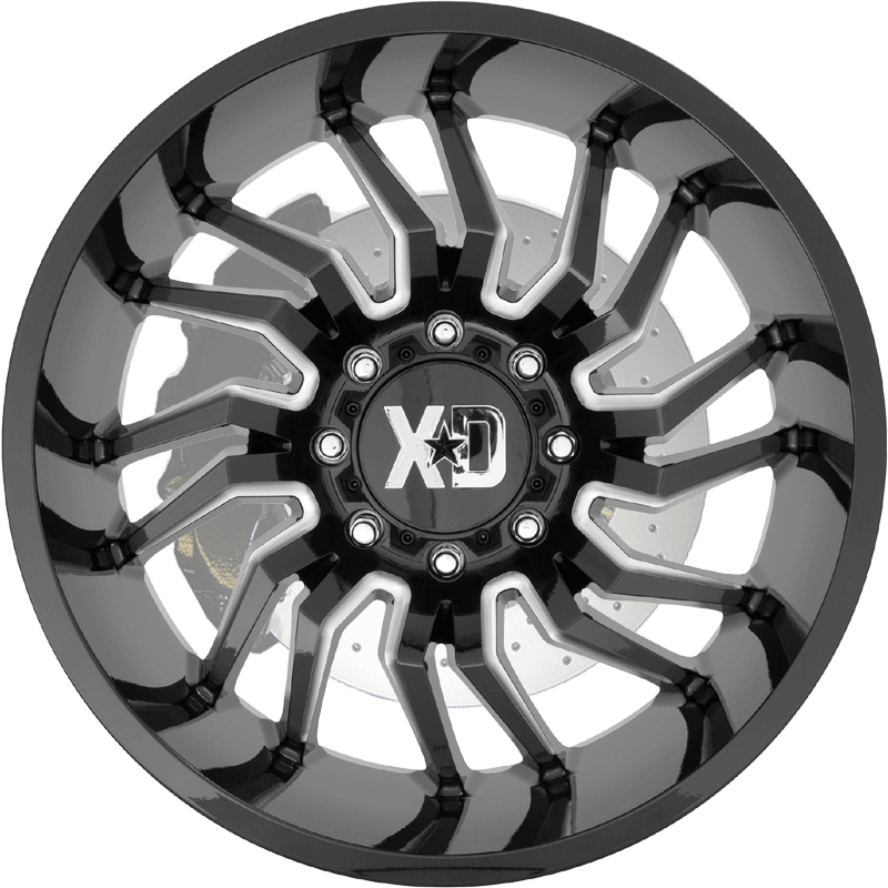 XD858 TENSION Gloss Black Milled