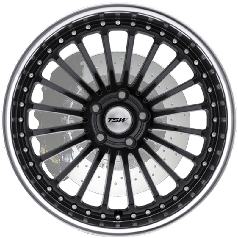 SILVERSTONE GLOSS BLACK WITH MIRROR CUT LIP