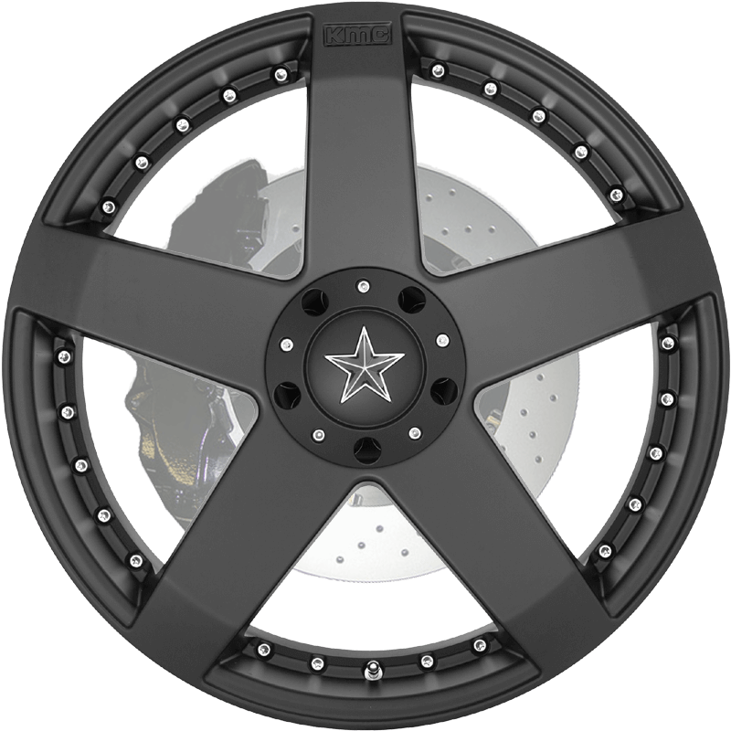 KM775 ROCKSTAR CAR MATTE BLACK