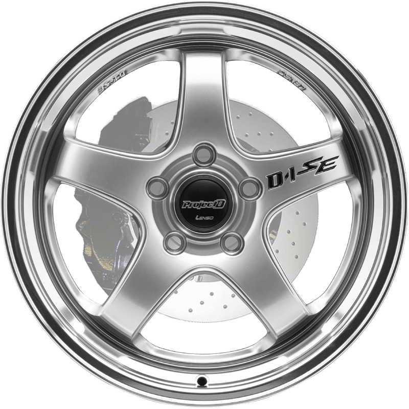 LENSO - D-1SE - HYPER SILVER MIRROR LIP