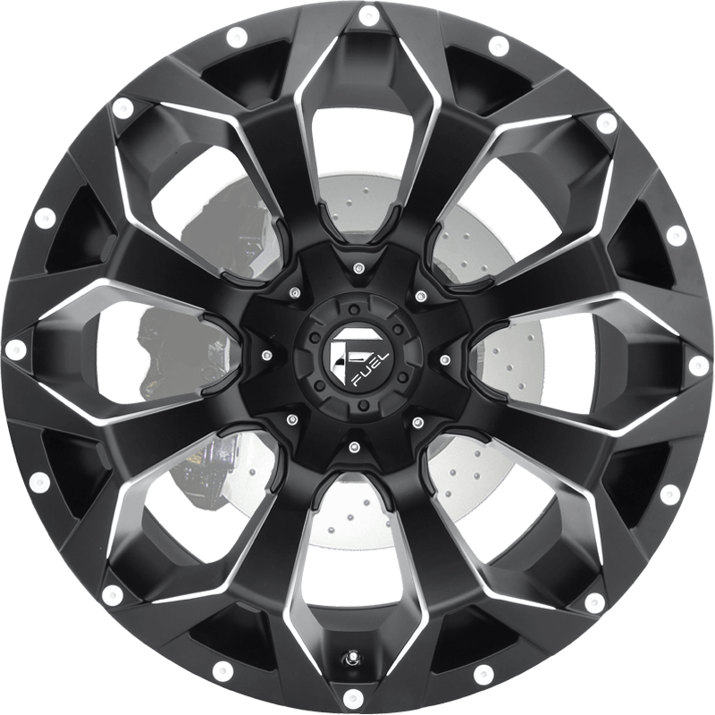ASSAULT 1-PIECE MATTE BLACK MILLED