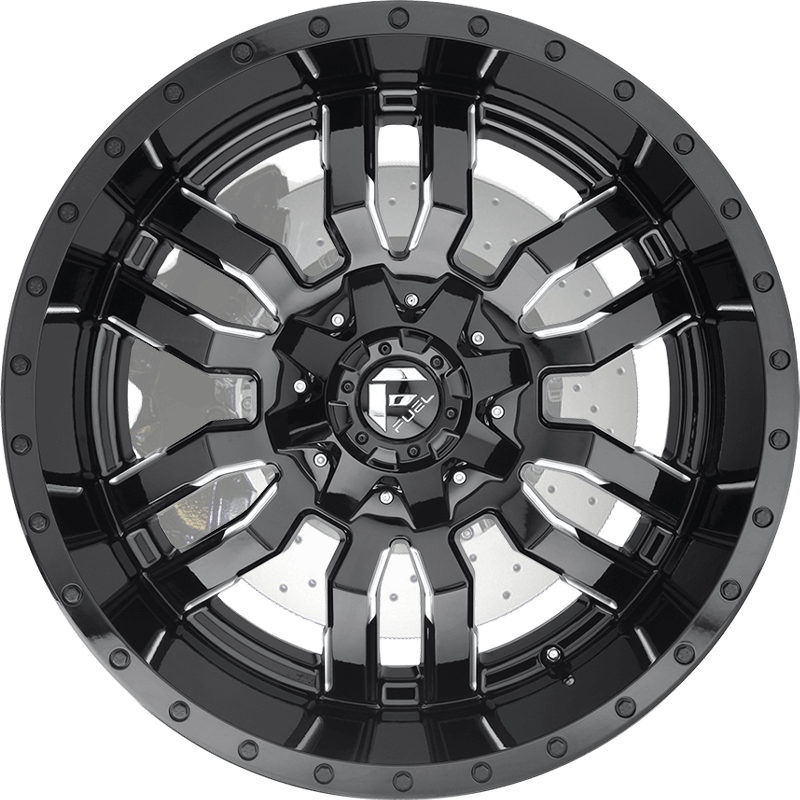 SLEDGE 1-PIECE GLOSS BLACK MILLED