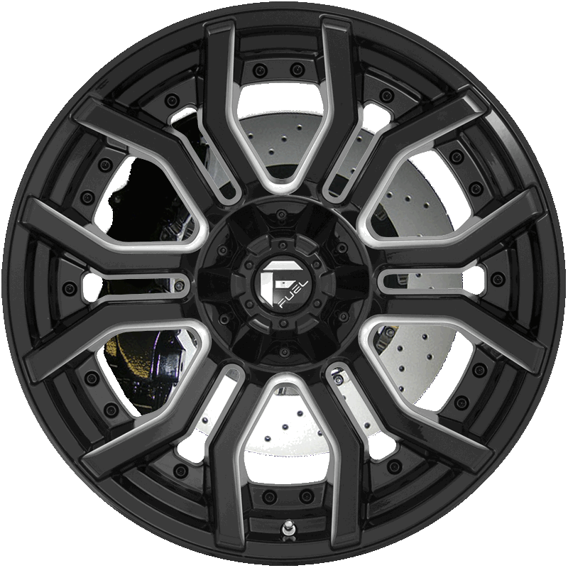 RAGE GLOSS BLACK MILLED