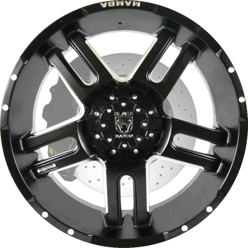 M-11 Matt Black with Machined Rivets & Milling