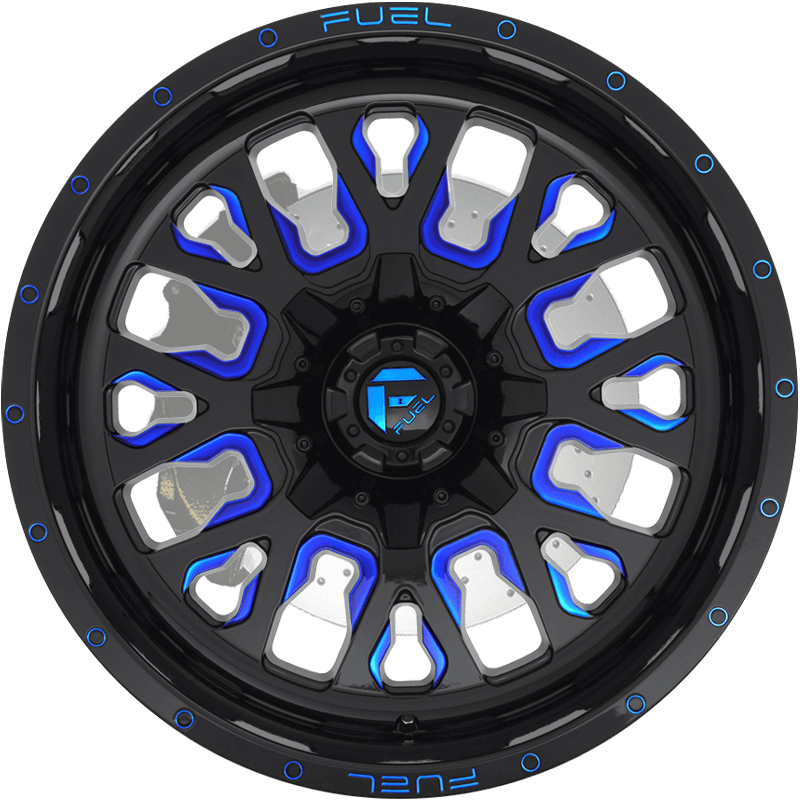 STROKE GLOSS BLACK BLUE TINTED CLEAR