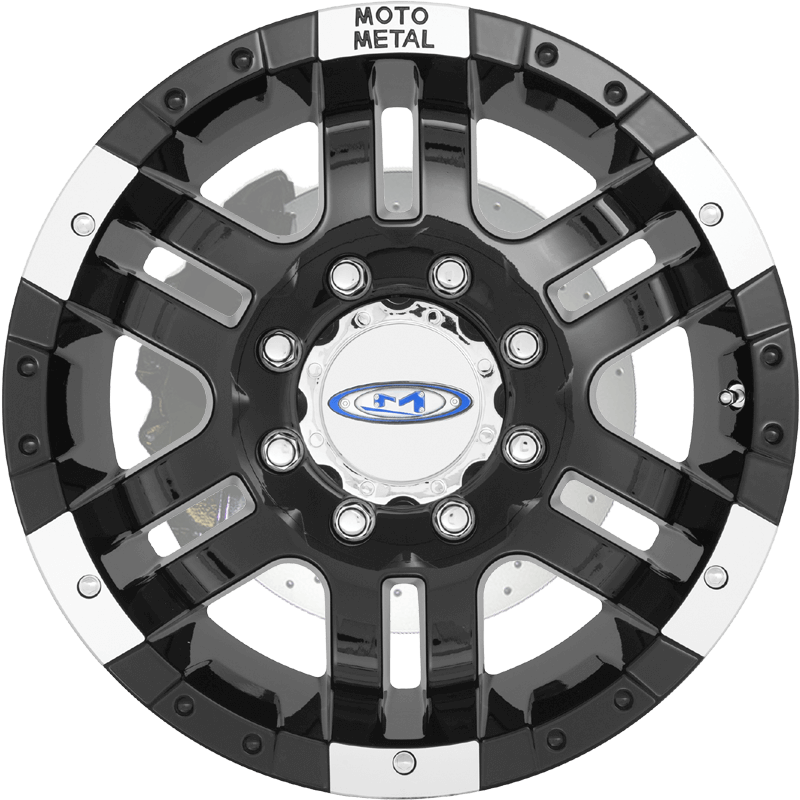 MO951 GLOSS BLACK MACHINED