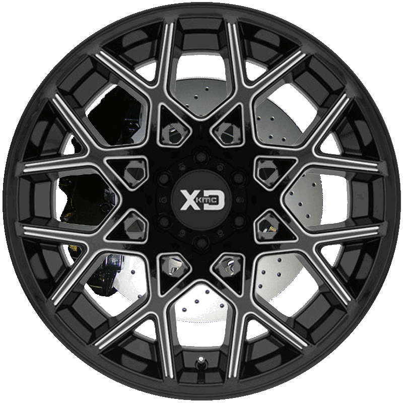 XD831 CHOPSTIX Gloss Black Milled