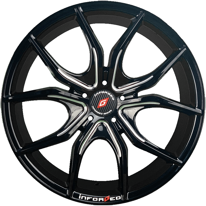 iFG17 Black with Milling Spoke