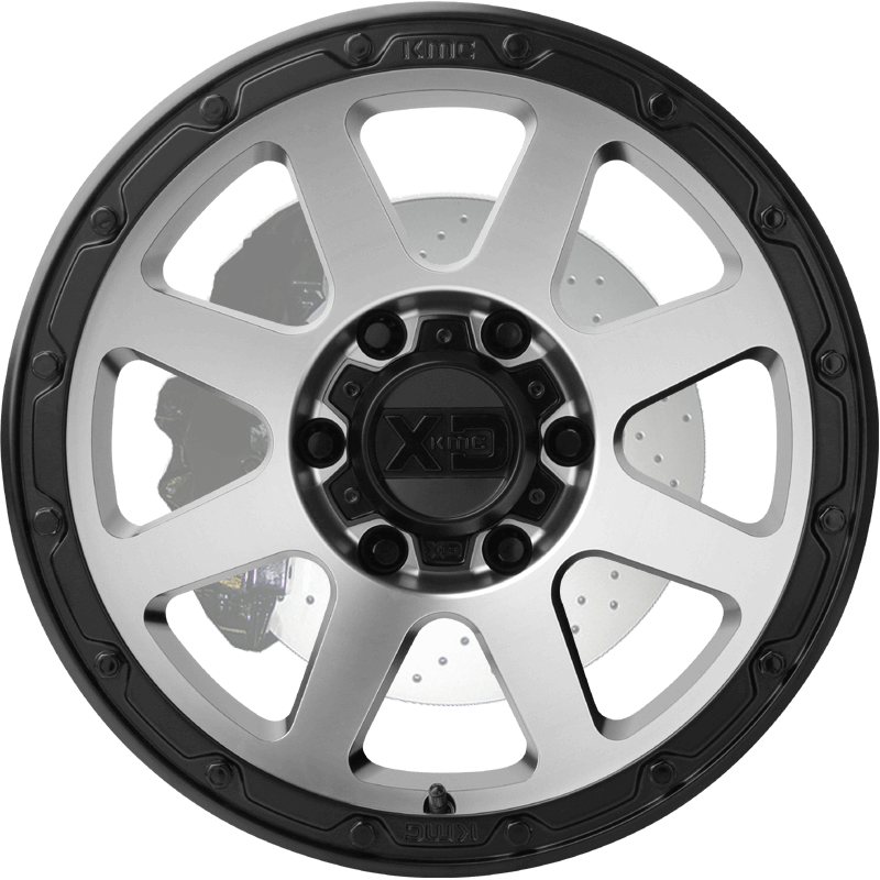 XD134 ADDICT 2 Matte Black Machined Face