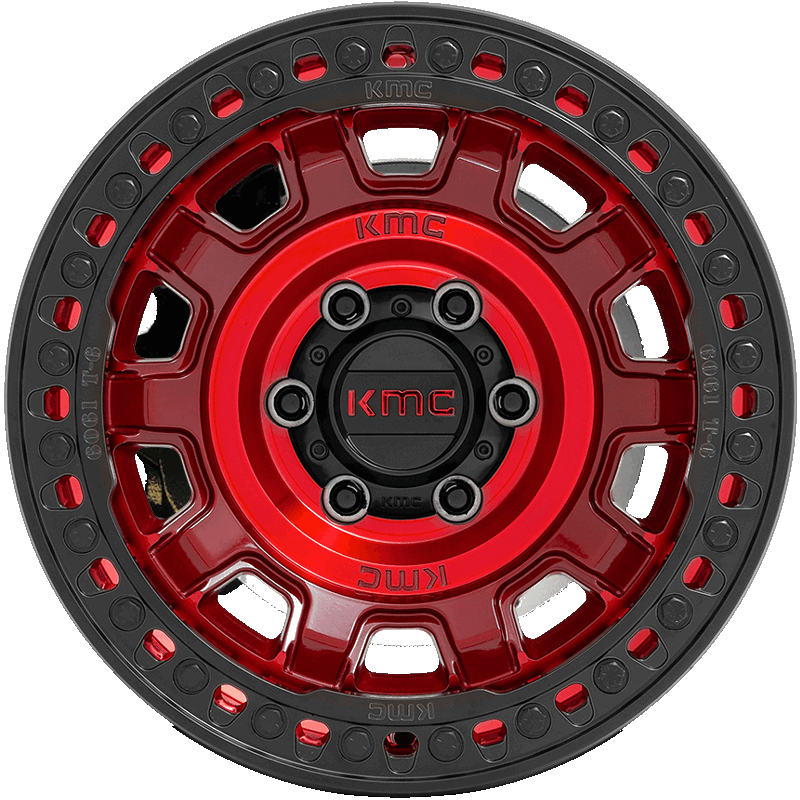 KMC KM236 TANK BEADLOCK CANDY RED