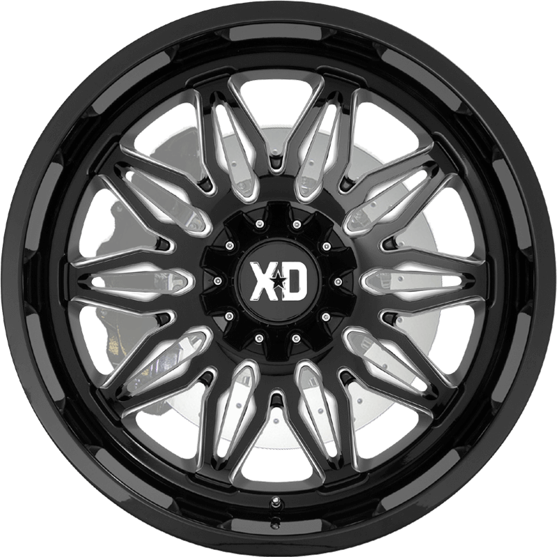 XD859 GUNNER Gloss Black Milled