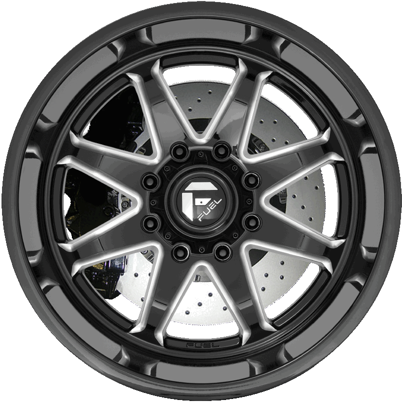 HAMMER GLOSS BLACK MILLED