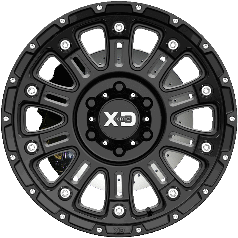 XD829 HOSS II Satin Black Machined Gray Tint