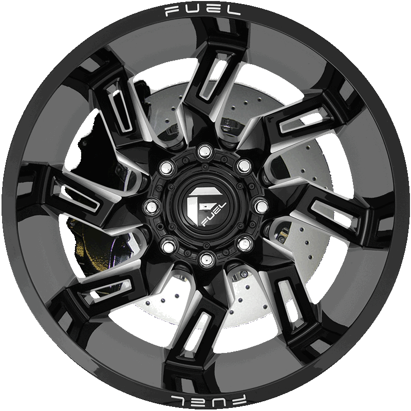 LOCKDOWN GLOSS BLACK MILLED
