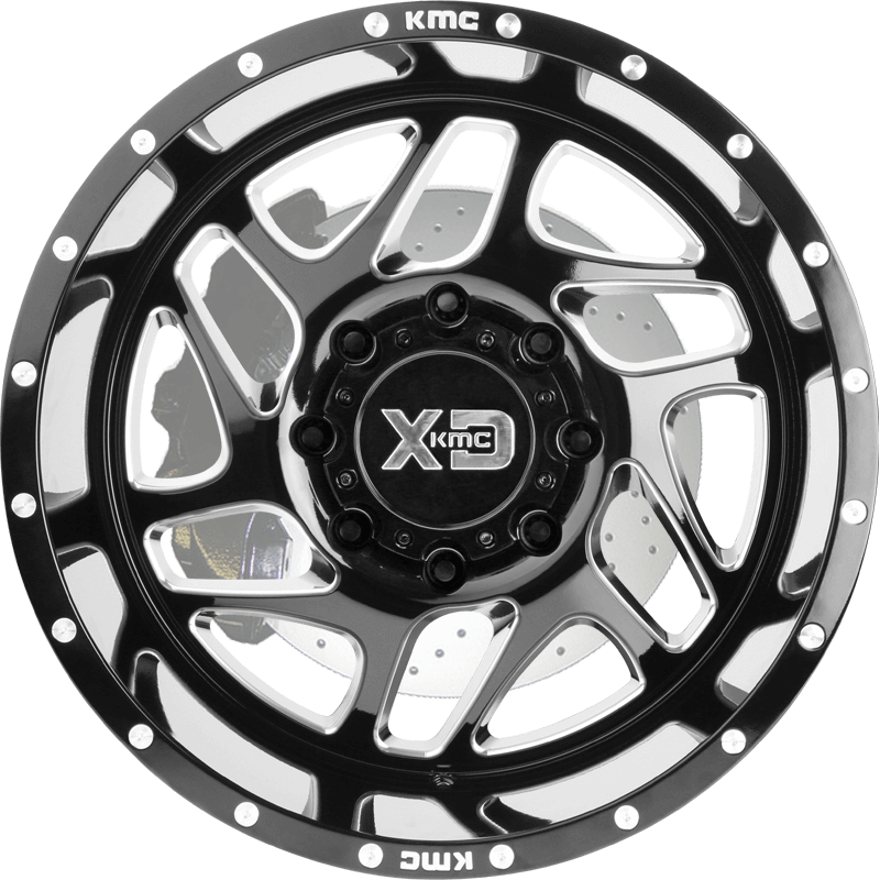 XD836 FURY Gloss Black Milled