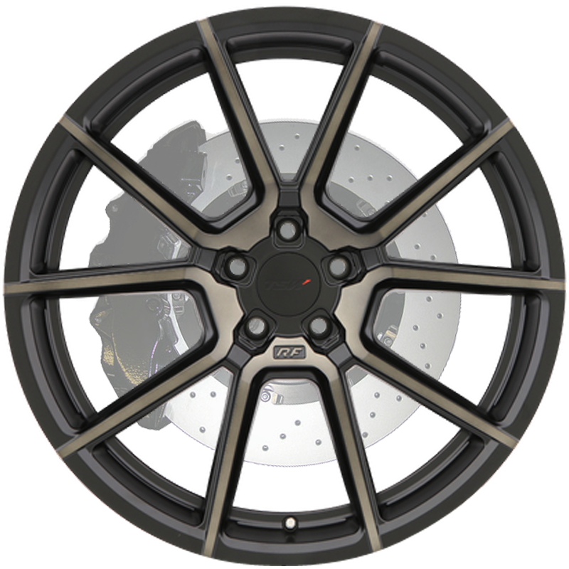 CHRONO MATTE BLACK WITH MACHINE FACE & DARK TINT