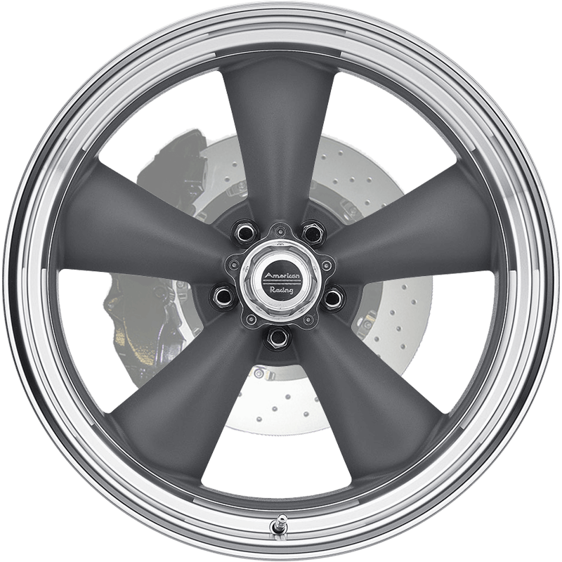 TORQ THRUST II ONE PIECE MAG GRAY W/ MACHINED LIP