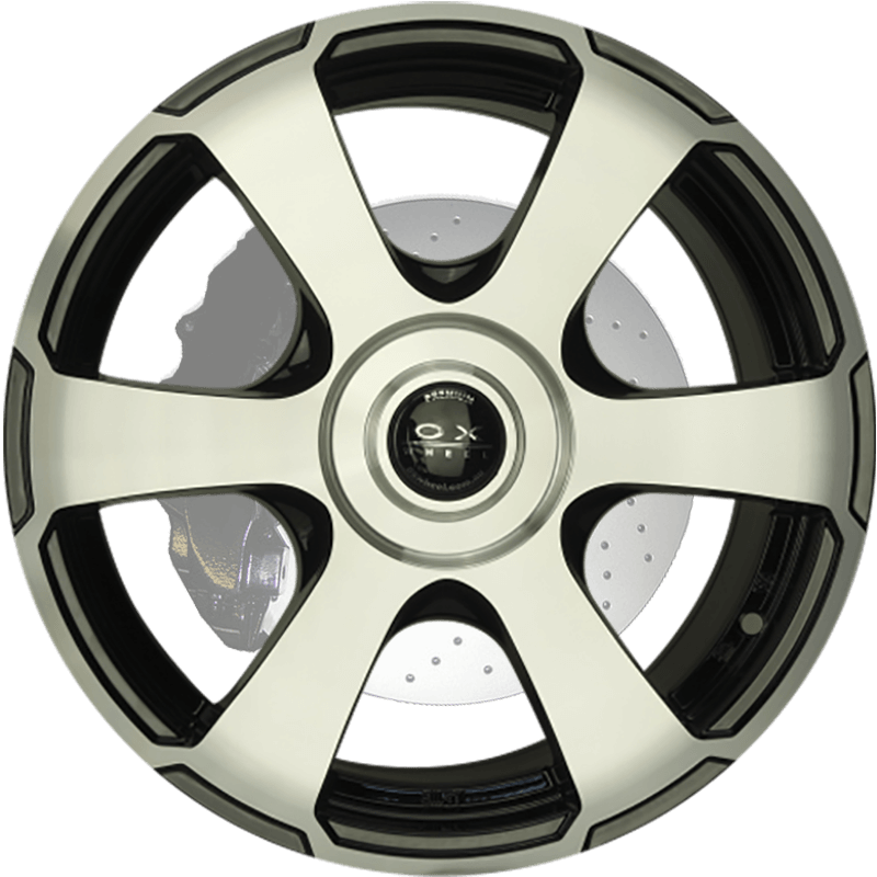 Oxwheels - OX821 - Black Machined Face
