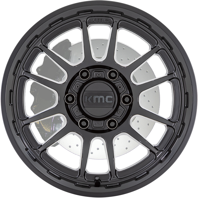 KMC KM727 WRATH SATIN BLACK