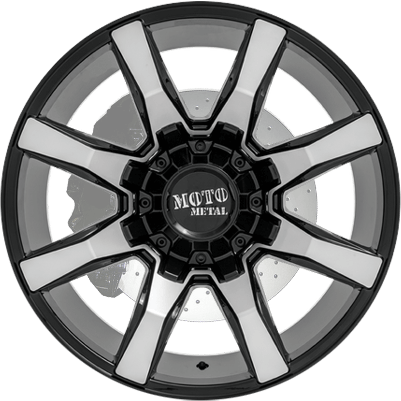 MO804 SPIDER GLOSS BLACK MACHINED