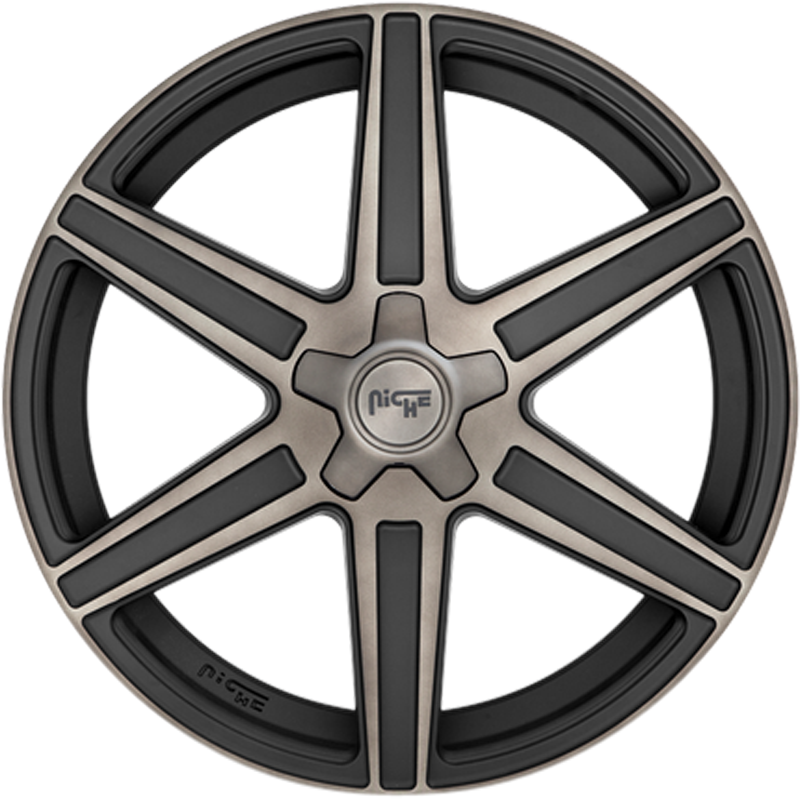 CARINA MATTE MACHINED DOUBLE DARK TINT