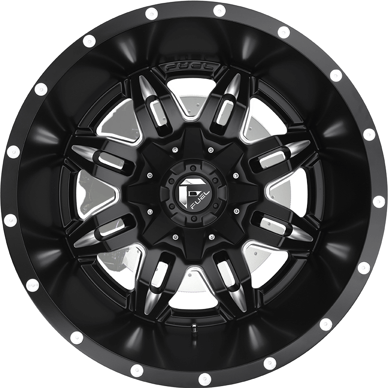 LETHAL 1-PIECE MATTE BLACK MILLED