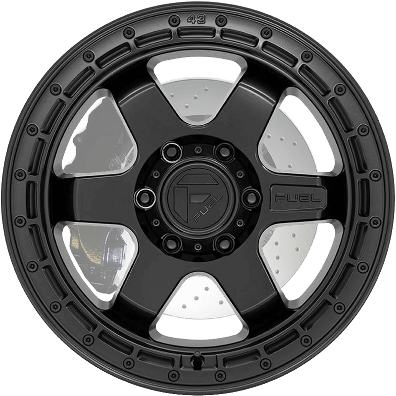 BLOCK MATTE BLACK WITH BLACK RING