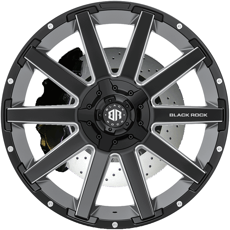 Blade Satin Black Milling