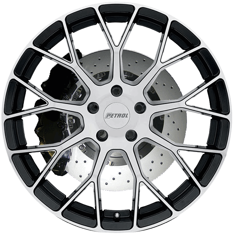 P2B GLOSS BLACK W/ MACHINED FACE