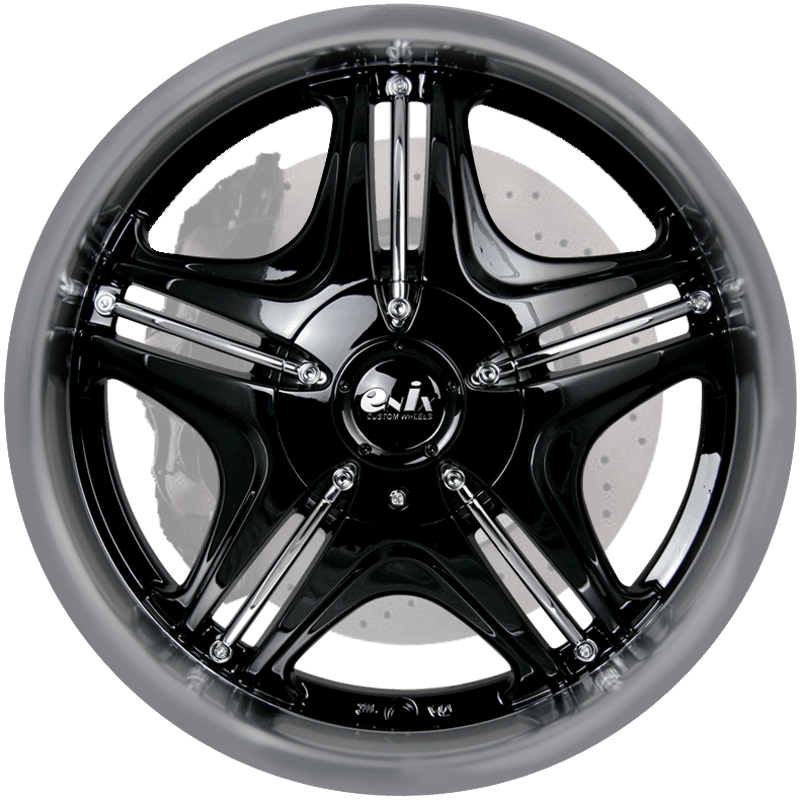 EURO Machine Black / Chrome Strip