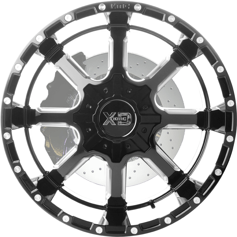 XD838 MAMMOTH Gloss Black Milled