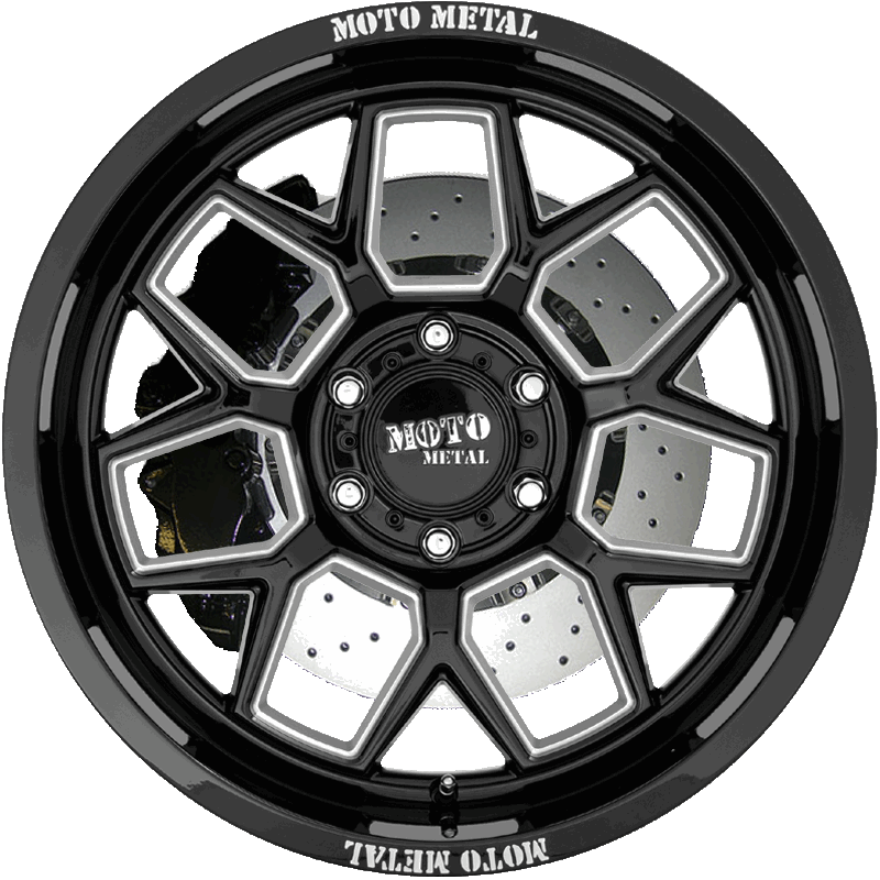 MO803 BANSHEE GLOSS BLACK MILLED