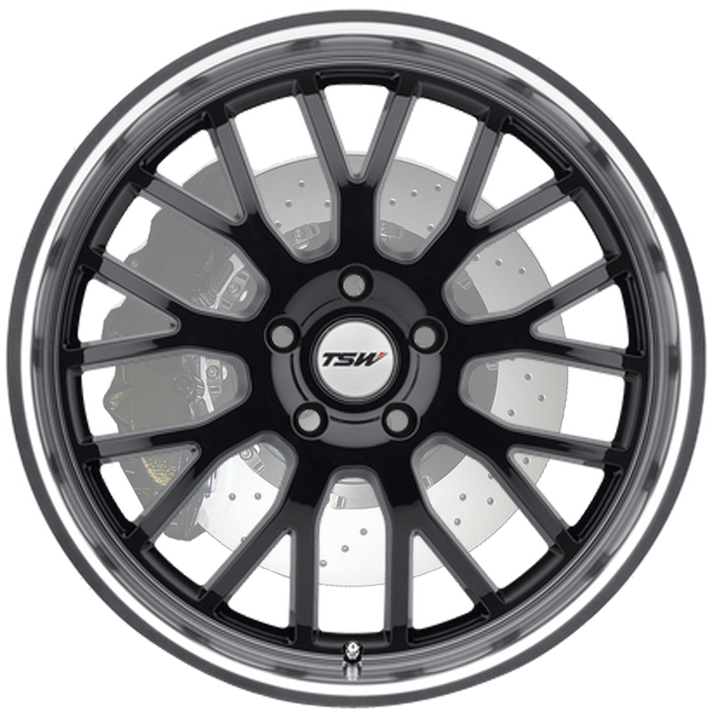 TREMBLANT GLOSS BLACK WITH MIRROR CUT LIP