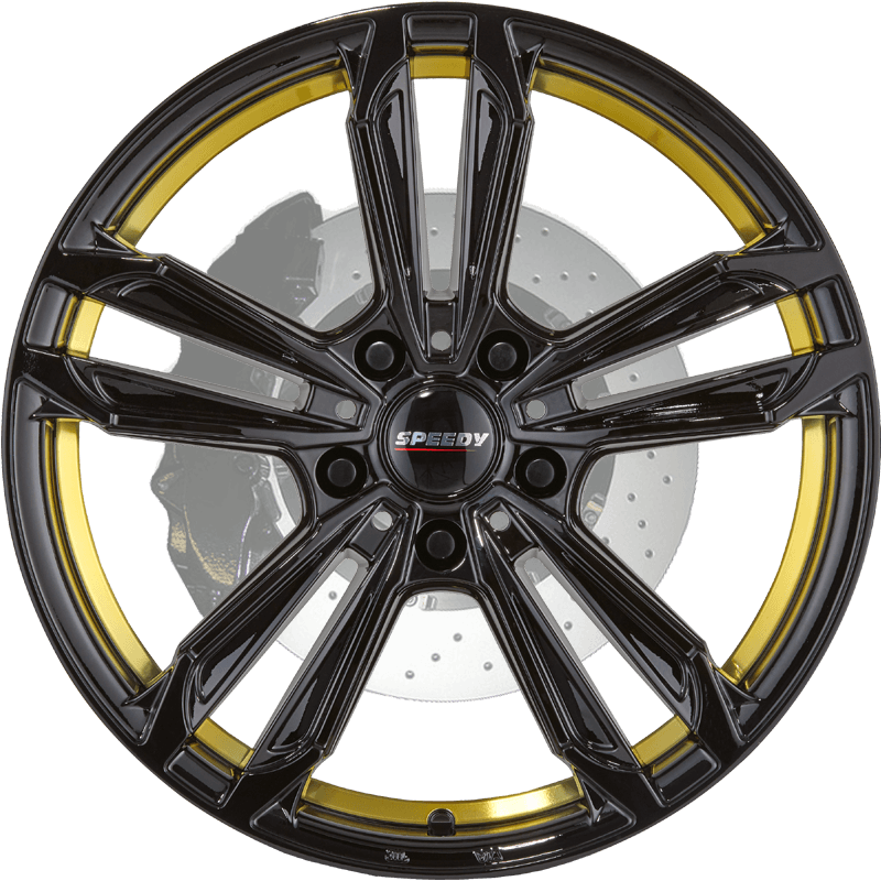 REDBACK PIANO BLACK/GOLD UNDERCUT