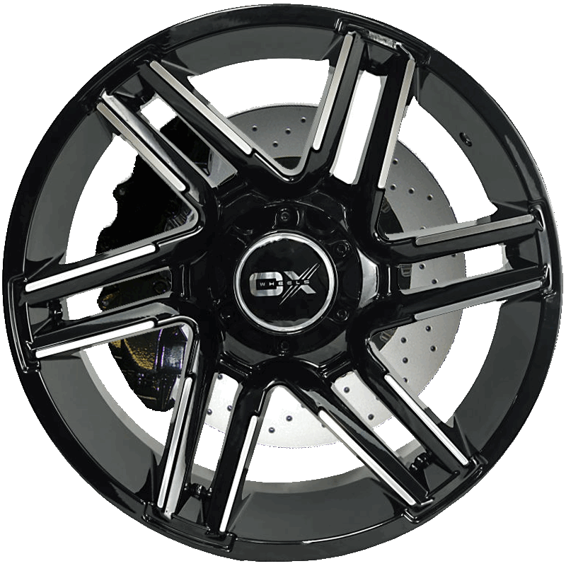 OX405 Black Machined Lip