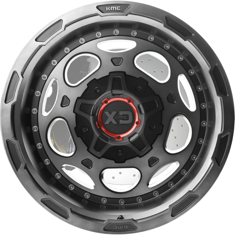XD837 DEMODOG Satin Black Gray Tint