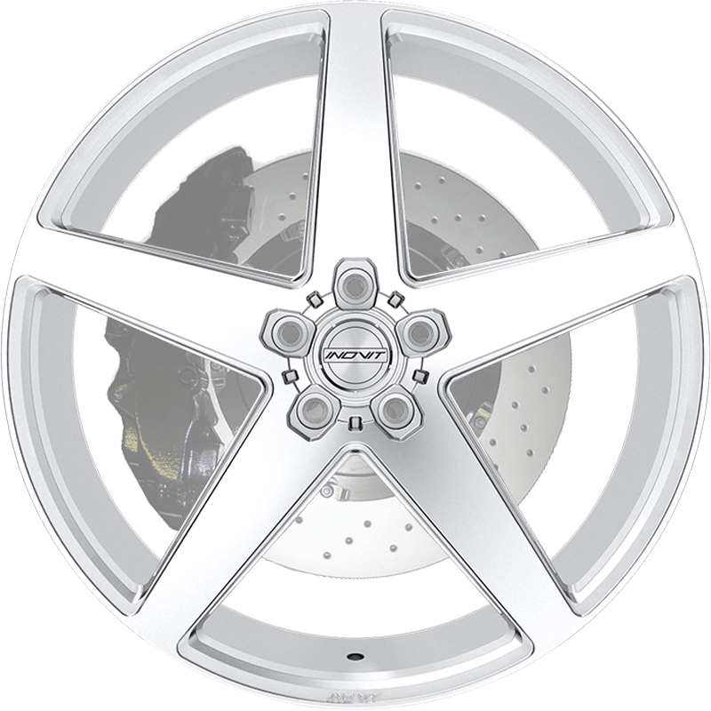 Rotor Silver/Machined Face/Milled Ball Cut/Satin Lacquer