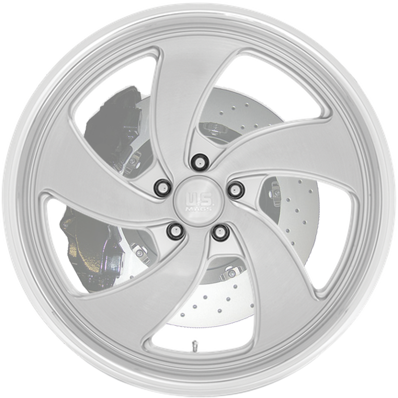 DESPERADO Silver Brushed Face Milled Diamond Cut Milled