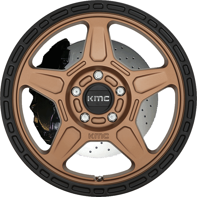 KMC KM721 ALPINE Matte Bronze With Black Lip