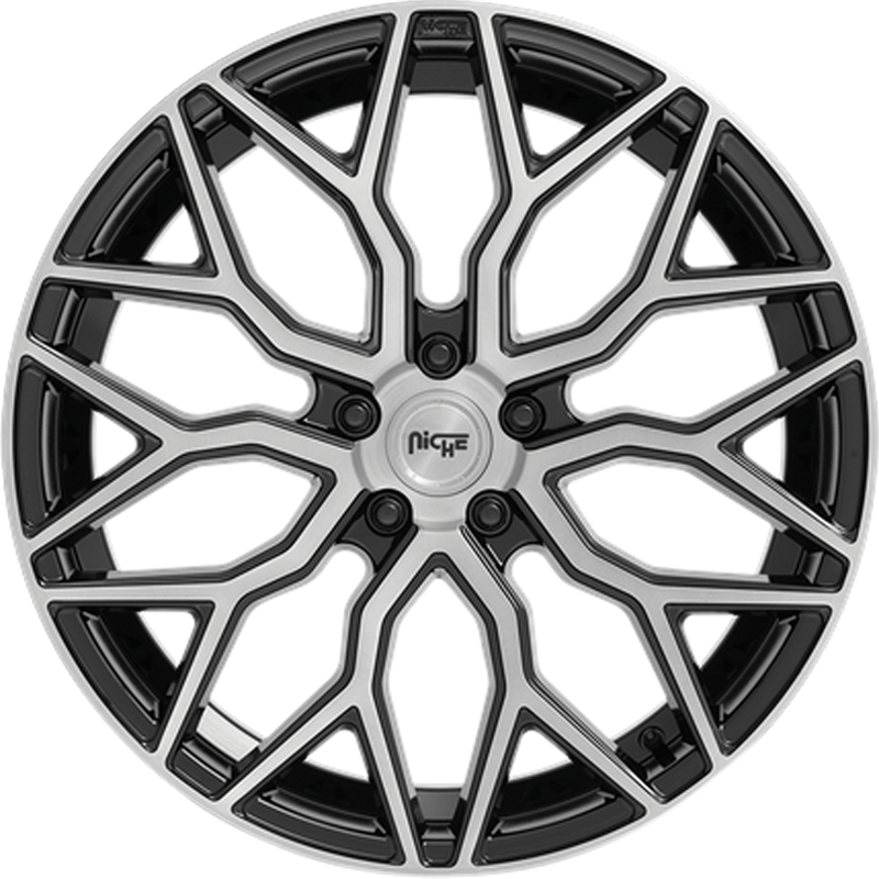 Niche MAZZANTI GLOSS BLACK BRUSHED FACE