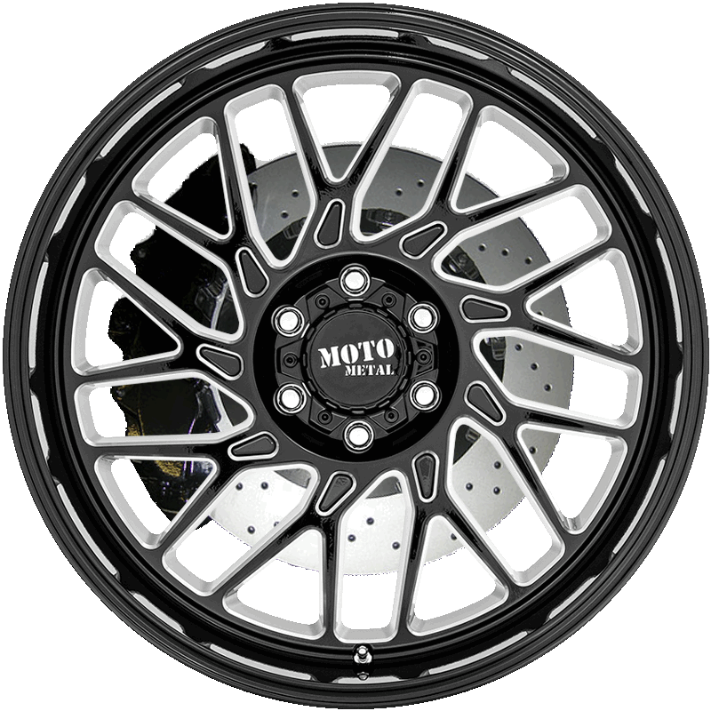 MO805 GLOSS BLACK MILLED